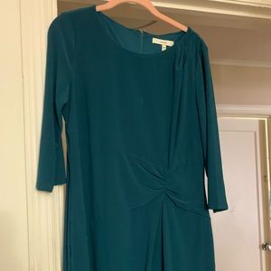 Lark & ro teal dress